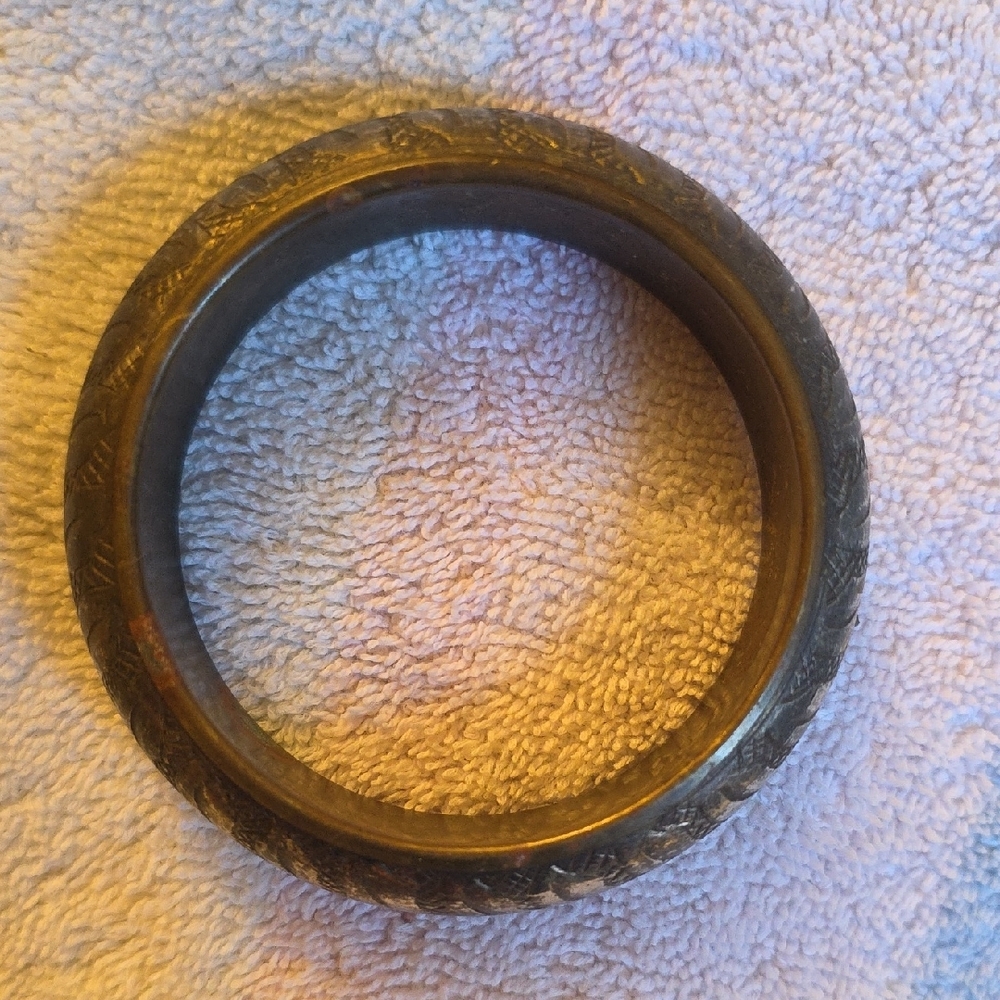 Vintage Silver Bangle Bracelet